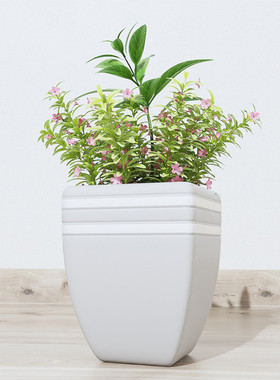 长方形玻璃钢花盆商场批发户外高速路市政落地壁挂绿化花缸花箱