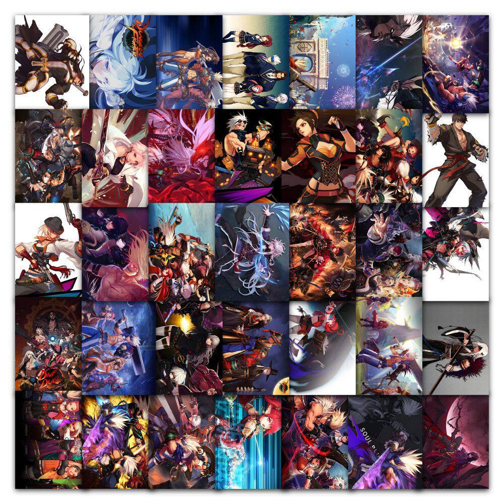 地下城与勇士官网189张地下城与勇士贴纸周边ins手账高颜值游戏人物贴画装饰防水