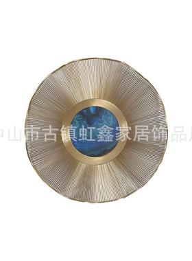 中式现代简欧工艺品工艺品壁饰摆件金属壁挂墙壁挂件
