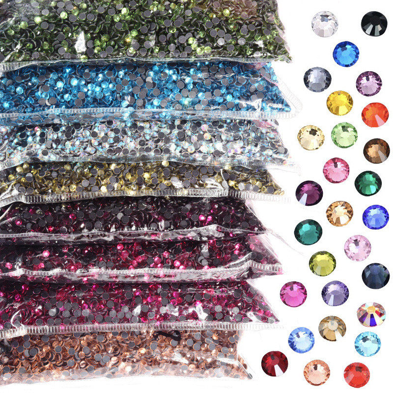 DMC烫钻热熔胶底钻水晶玻璃平底钻服装辅料烫画烫图diy饰品配件,淘宝优惠券,粉丝福利购,淘宝优惠卷