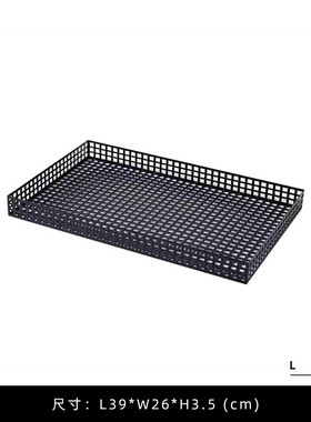 现代简约几何金属折叠镂空屏风摆件北欧网格北欧软装线条托盘饰品