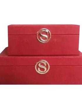 热销现代新中式饰品收纳盒样板间批发工艺摆件工厂首饰盒