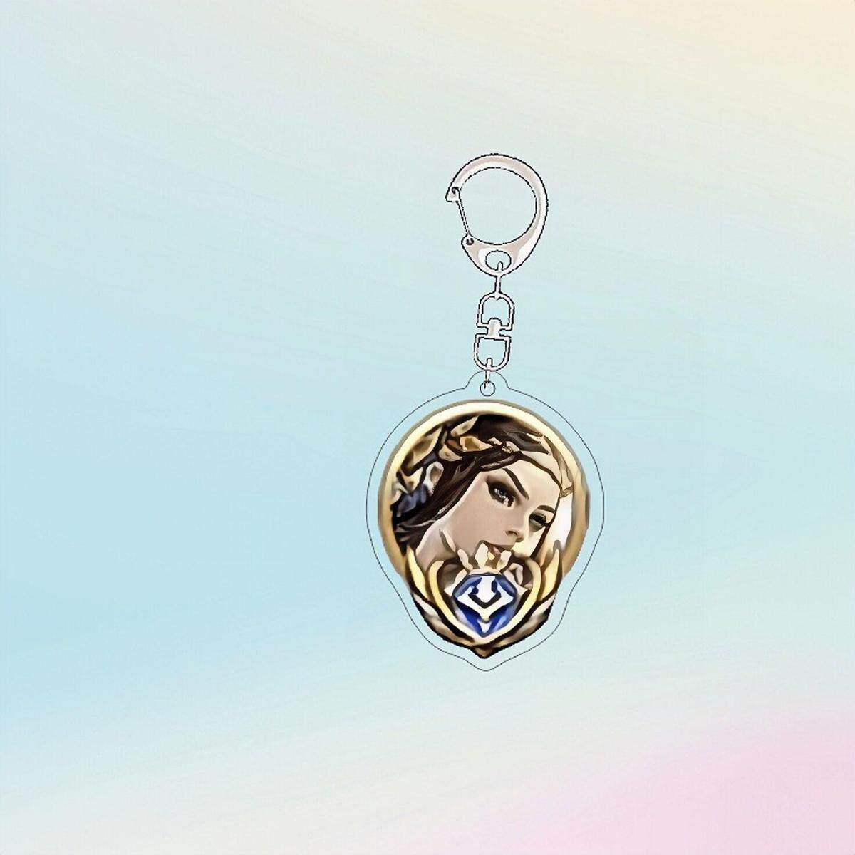 王者荣耀挂件王者荣耀游戏周边挂件卡通英雄诸葛亮姬小满亚连精美书包挂饰礼物