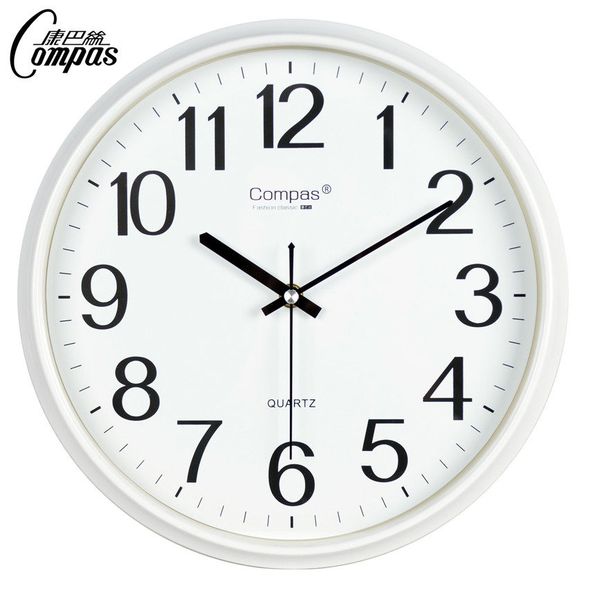 康巴丝新款钟表挂墙时尚钟表挂钟客厅家用餐厅时钟桌面简约石英钟,淘宝优惠券,粉丝福利购,淘宝优惠卷