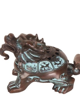 杨铜香炉合金香炉铜香炉貔貅记艺术品家居办公室香炉摆件厂家批发