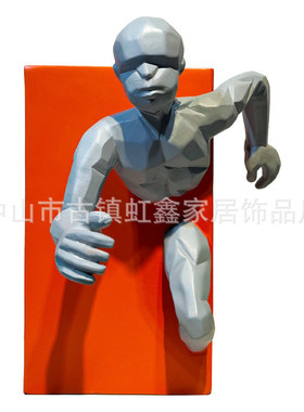 简约现代创意摆件高端酒柜轻奢软装饰品电视柜书柜样板房摆设