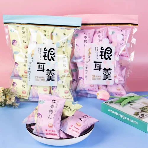 Скоросохнутая темплена лиофината тремелла без кипящей розничной розничной продукты.