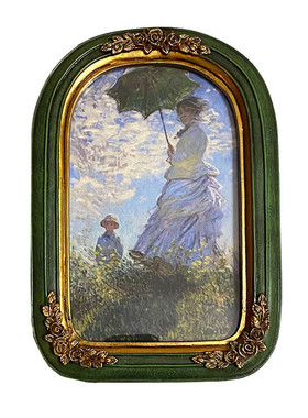 欧式法式复古相框摆台挂墙北欧婚纱摄影欧式复古树脂相框摆台树脂