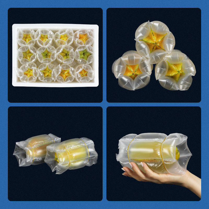热销防震气泡枕充气半透明充气袋气泡膜水果包装杨桃膜厂家现货促,淘宝优惠券,粉丝福利购,淘宝优惠卷