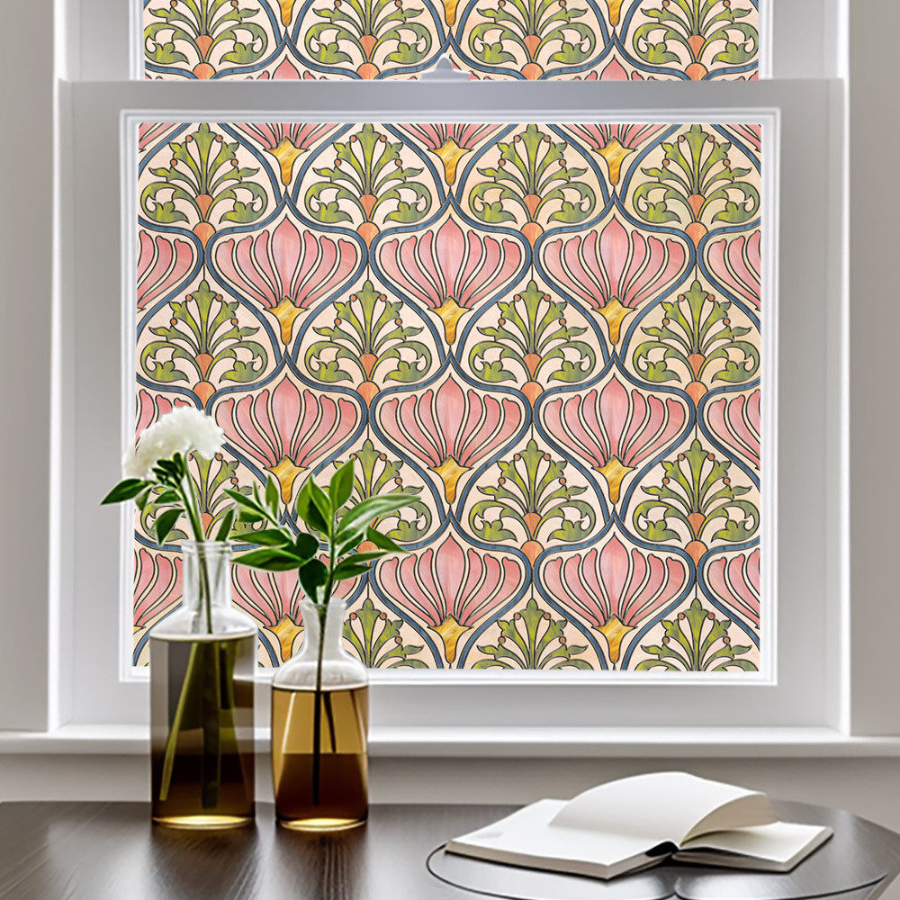 凡菲3d彩绘玻璃贴膜立体浮雕窗贴客厅装饰膜油画玻璃代发,淘宝优惠券,粉丝福利购,淘宝优惠卷