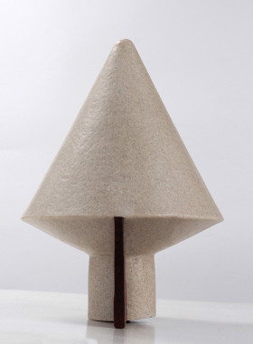 热销现代极简饰品锥形摆件样板房别墅酒店民宿客厅书柜设计师软装