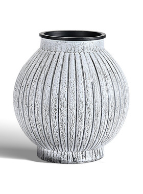 仿古摆件插花做旧复古仿铜玻璃花瓶家居装饰品客厅怀旧轻奢欧式大