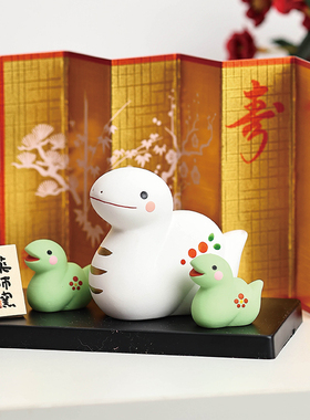 药师窑2025限定蛇年生肖铃铛摆件