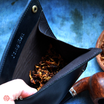 Cow Leather Cut Tobacco Bag Genuine Leather Tobacco Bag Moisturizing Bag Tobacco Shred Portable Bag Ancient Play Jewellery Containing Bag Zero Money Bag