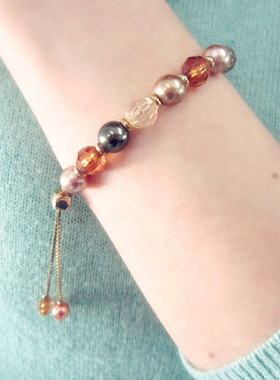 美国回流少量手链仿珍珠名媛女特