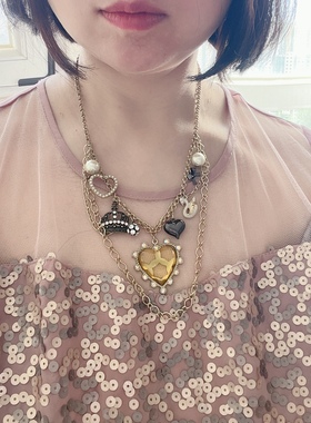 打标项链betseyjohnson双层女特