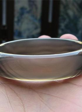 天然巴西原色无优化纹理玛瑙手镯