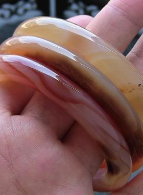 瑕疵品专区天然玛瑙手镯复古