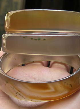 天然巴西玛瑙手镯水润玉髓