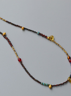 日系小众设计复古文艺项链