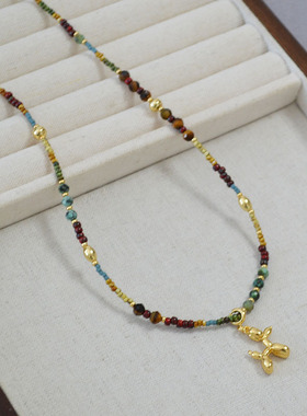 法式复古文艺项链锁骨