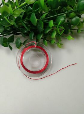 中国结线材手工diy编织戒指红色