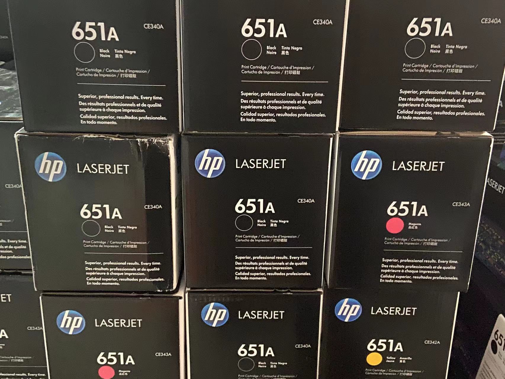 【正品原装】HP/惠普  651A CE340A 黑色硒鼓 M775dn M775f M775z - 图0