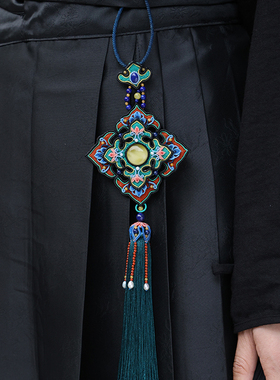 栖石原创高级编绳教程华锦编绳挂件饰品手工编绳首饰