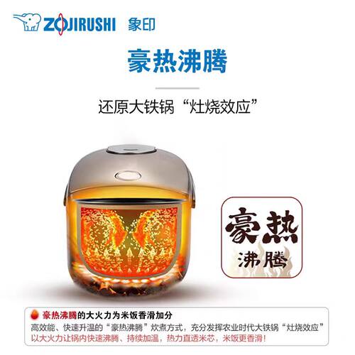 ZOJIRUSHI/象印 NP-HBH10C/HCH/HDH18日本进口IH电饭煲家用电饭锅 - 图0