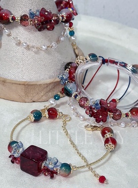 逐玉小田樊长玉印象衍生琉璃中国风手链汉服配饰中式厨师长应援