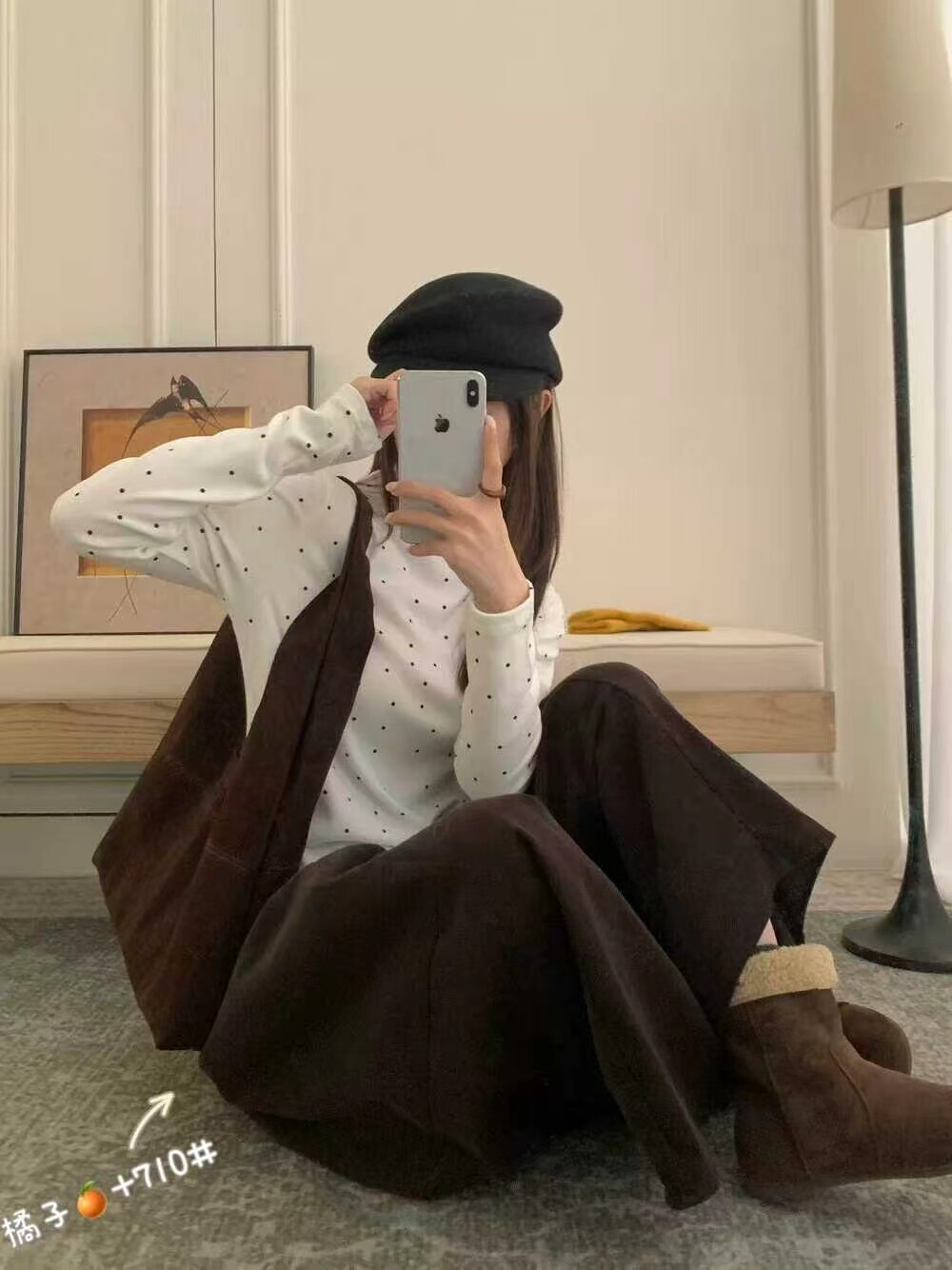 韩系新款加绒半高领木耳边内搭打底衫修身显瘦上衣蝴蝶结碎花长袖,淘宝优惠券,粉丝福利购,淘宝优惠卷