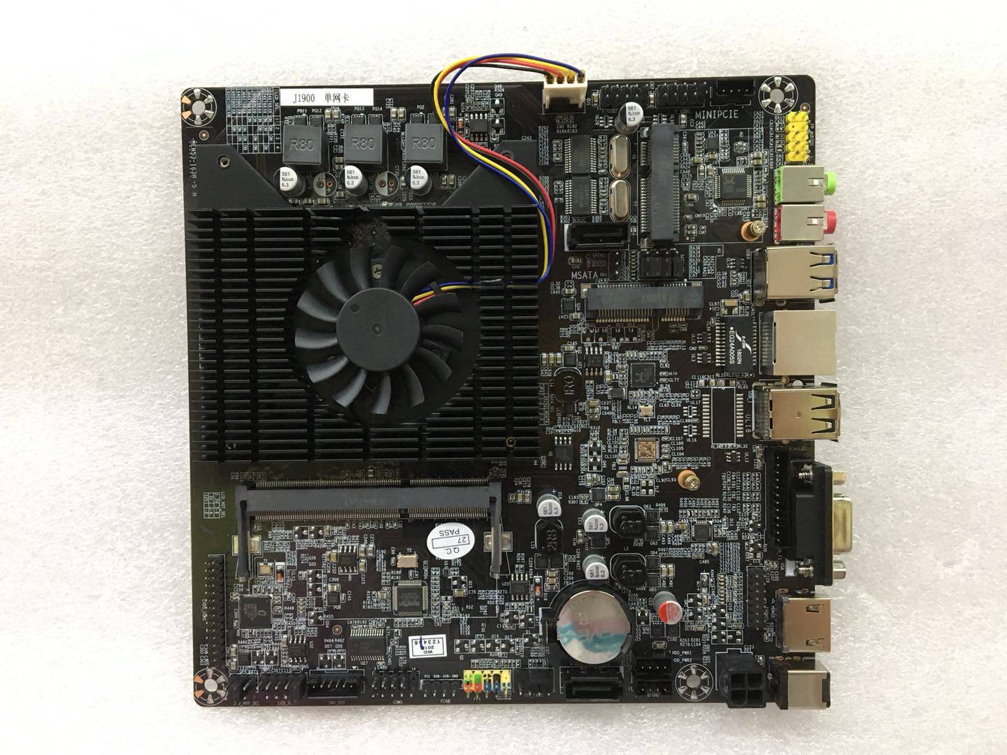 豆希PA_J19002L四核迷你itx一体机工控主板/J1900四核LVDS/com_虎窝淘