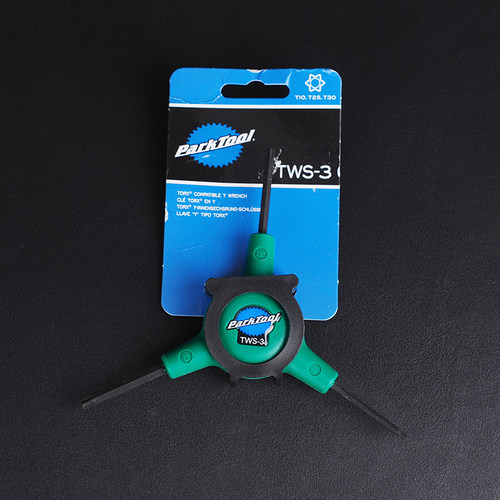 PARKTOOL TWS-2 MTC AWS IB系列 折叠内六星碟刹星形螺丝便携工具 - 图0