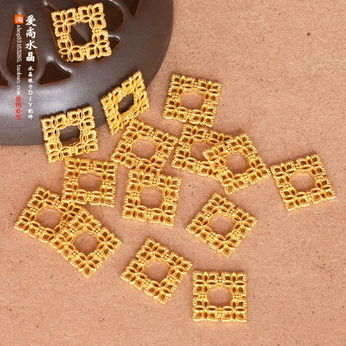 Аксессуар, аксессуары, металлическая квадратная китайская шпилька, китайский стиль, 15мм