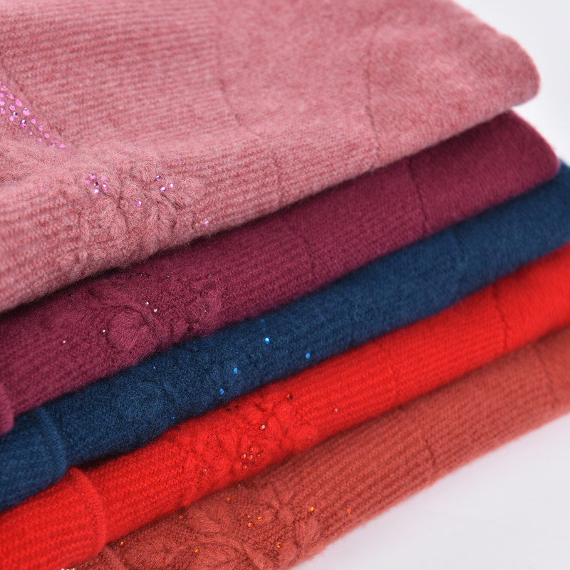 羊毛开衫女100纯羊毛2023秋冬新款针织衫外搭毛衣中老年妈妈外套,淘宝优惠券,粉丝福利购,淘宝优惠卷