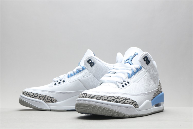 牛哄哄 Air Jordan 3 Retro Valor  UNC AJ3 北卡蓝  CT8532-104 - 图1