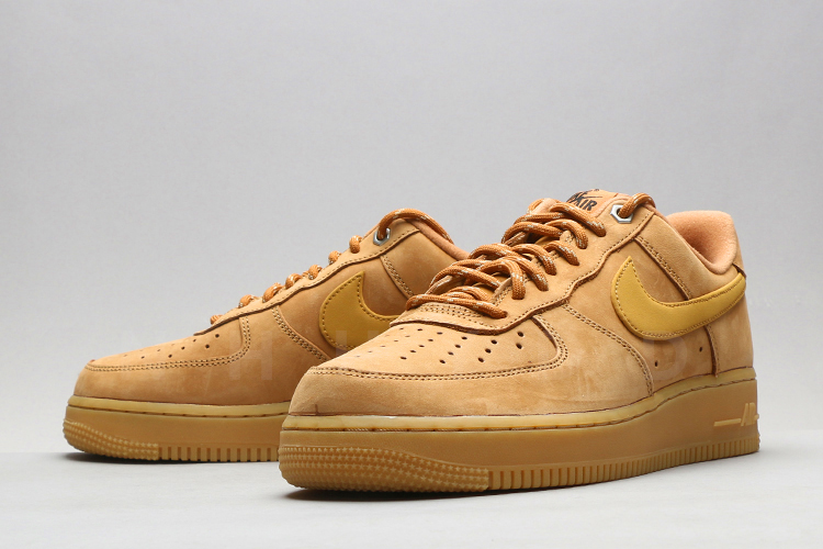 牛哄哄 Nike Air Force 1 AF1小麦新款 麂皮 低帮板鞋 CJ9179-200 - 图2