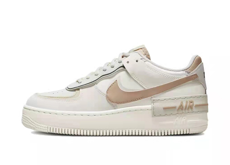 牛哄哄 Nike Air Force Shadow AF1奶油低帮休闲板鞋 CI0919-116-图3