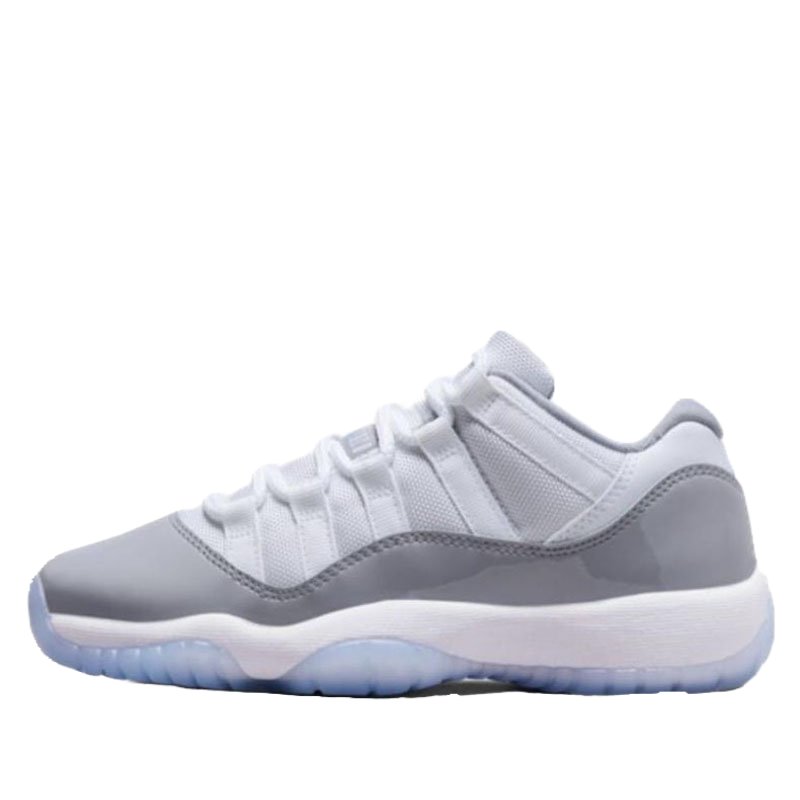 牛哄哄 Air Jordan 11 Low 白灰 AJ11酷灰低帮篮球鞋AV2187-140 - 图3