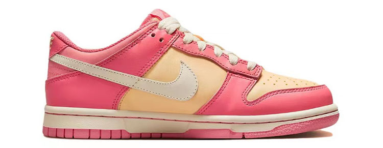 牛哄哄 Nike Dunk Low GS Rose Orange 粉橙低帮板鞋 DH9765-200 - 图0