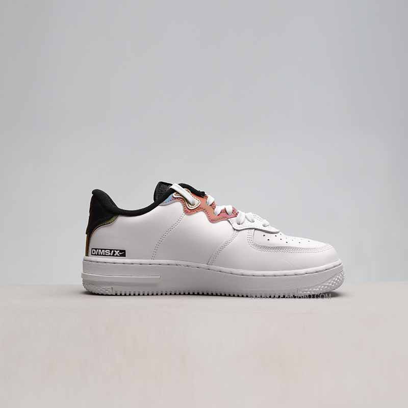 牛哄哄 Nike Air Force 1 React AF1 银色 板鞋 CN9838-100 - 图1