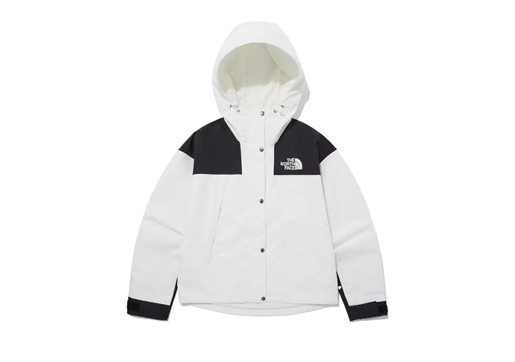 牛哄哄 THE NORTH FACE 粉色字母印花连帽夹克休闲外套 NJ2HP80B - 图3