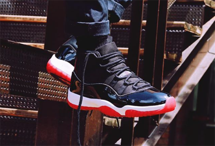 牛哄哄 Air Jordan 11 AJ11 Bred黑红高帮 2019复刻 378037-061-图1