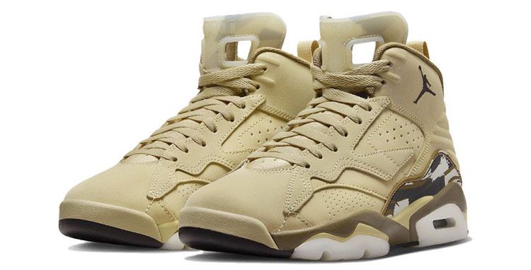 牛哄哄 Air Jordan MVP Khaki 女子卡其色高帮篮球鞋 FB9019-700 - 图0