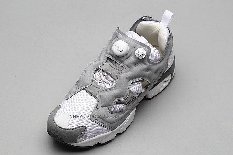 牛哄哄 Reebok Pump Fury Og Oreo 奥利奥白灰透气跑步鞋 M48560 - 图2