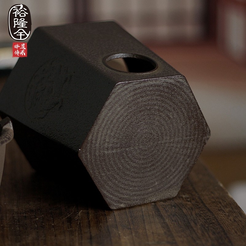 裕隆全四圣兽铸铁炭炉围炉煮茶碳烧铁茶器功夫茶具温茶炉复古铁炉,淘宝优惠券,粉丝福利购,淘宝优惠卷