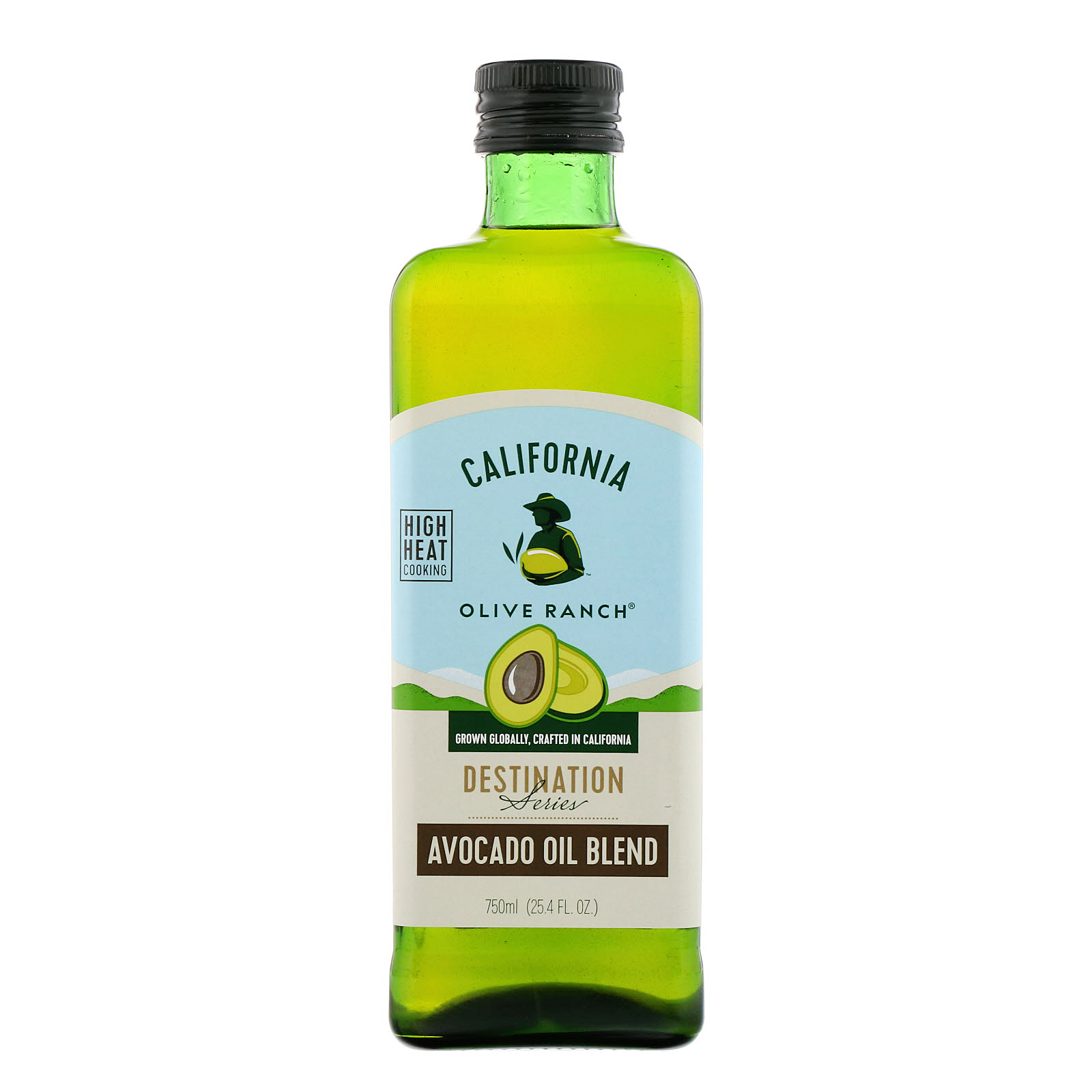 美国进口素食California Olive鳄梨油50%牛油果油混合橄榄油500ml - 图1