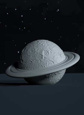 原创版权月球地球星球行星香薰石膏diy手工硅胶模具车载家居摆件