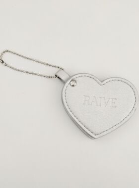 满88包邮 Raive爱心小镜子包挂件