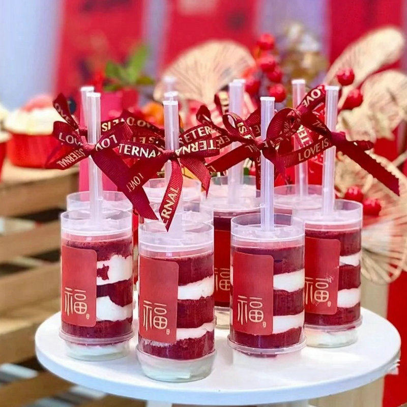 中国风甜品台装饰红色蛇宝宝推推乐贴纸平安喜乐纸杯蛋糕插件,淘宝优惠券,粉丝福利购,淘宝优惠卷